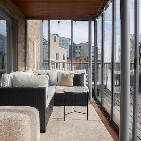 Rooftop Terrace Sauna Free Parking * Helsinki