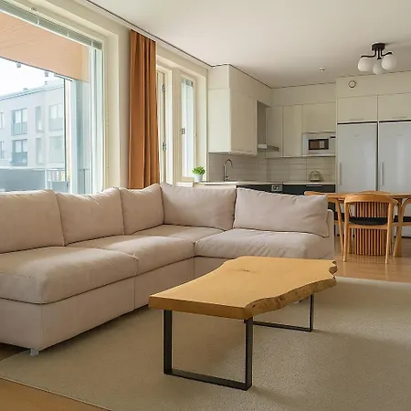 דירה Rooftop Terrace Sauna Free Parking הלסינקי